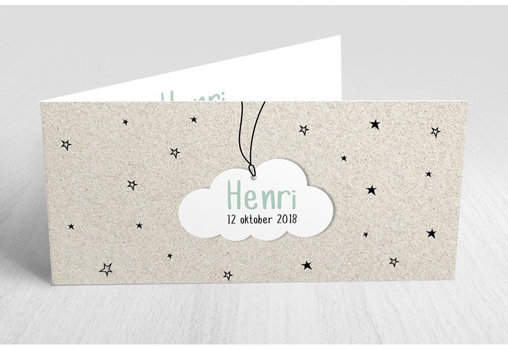 Wolkje met sterretjes Wolkje met sterretjes